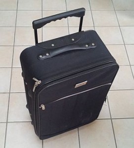 une magnifique valise comme on en voit partout