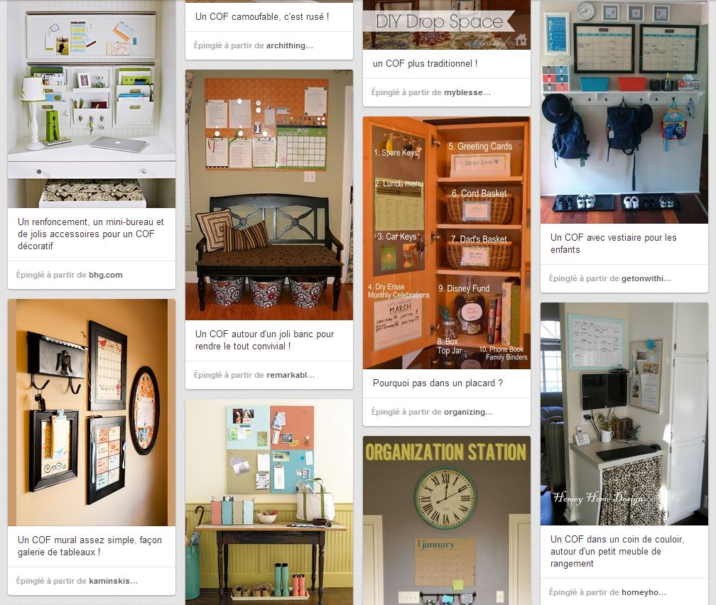 Des idées à piocher dans notre tableau Pinterest